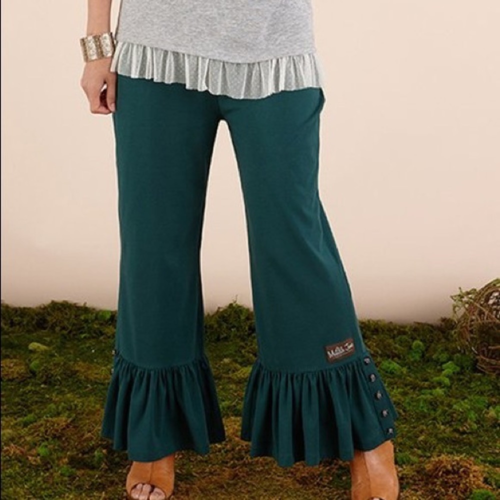 Matilda Jane Big Ruffle Pants NWOT